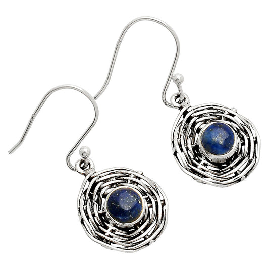 Natural Lapis Lazuli - Afghanistan Earrings E-1222 SDE84261