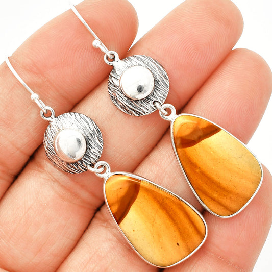 Natural Picture Jasper Earrings E-1077 SDE84289