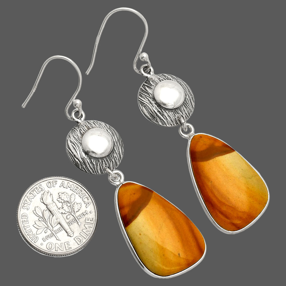 Natural Picture Jasper Earrings E-1077 SDE84289