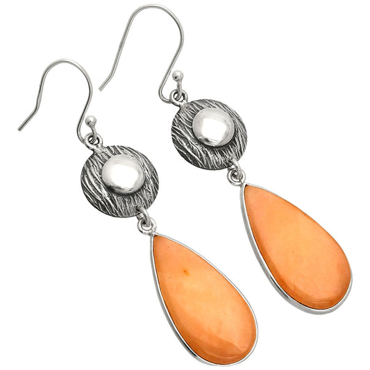 Natural Pink Aventurine Earrings E-1077 SDE84298