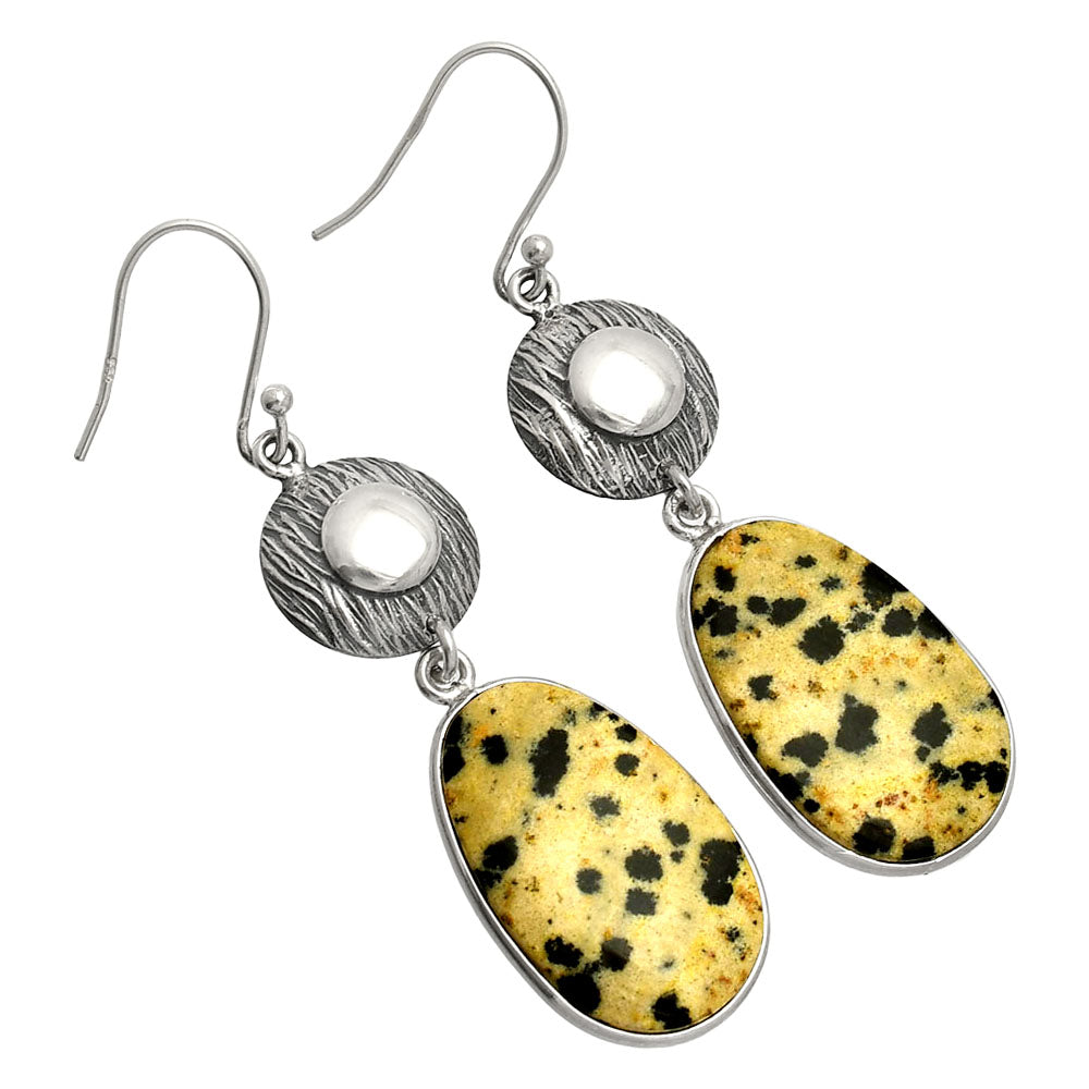 Natural Dalmatian Earrings E-1077 SDE84319
