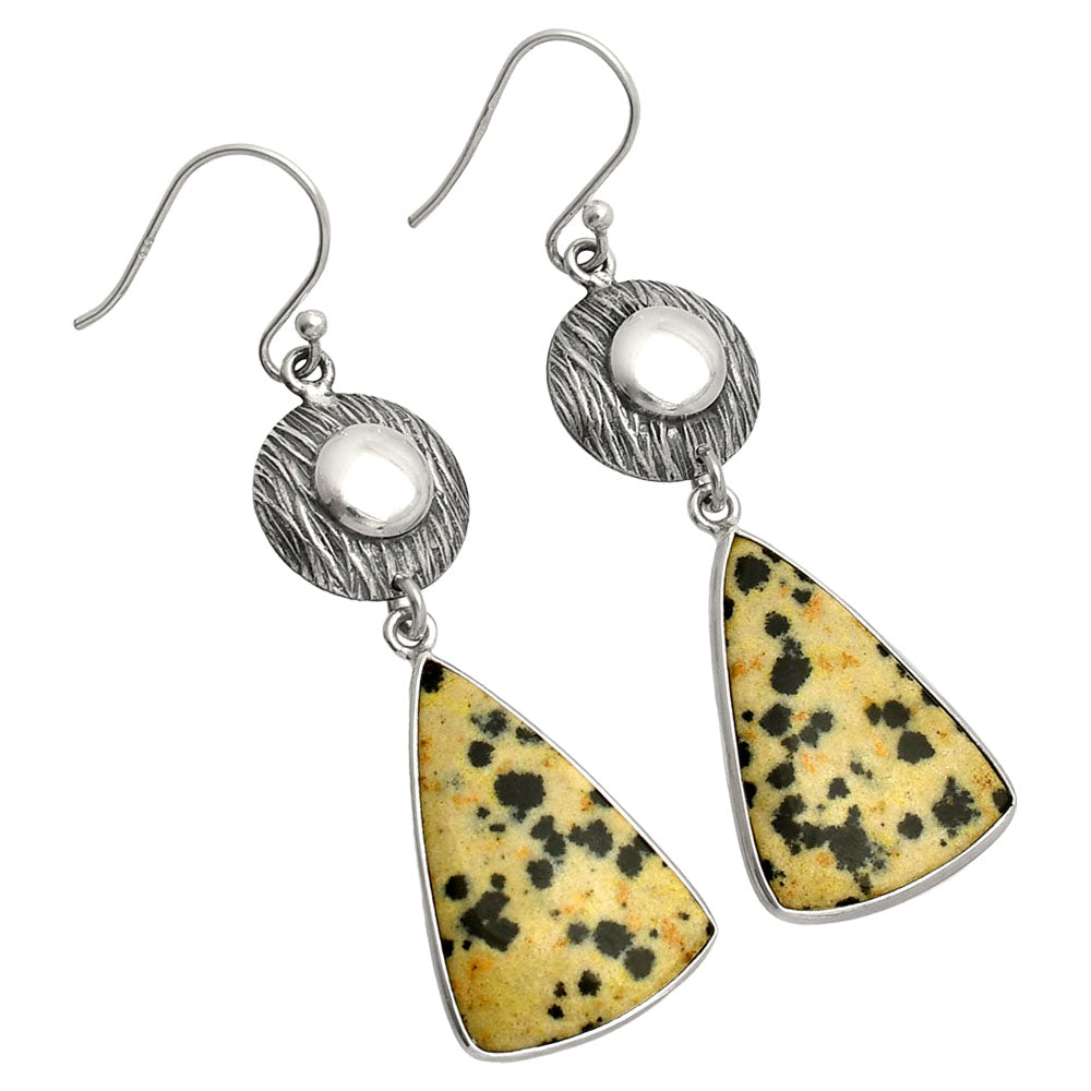 Natural Dalmatian Earrings E-1077 SDE84328