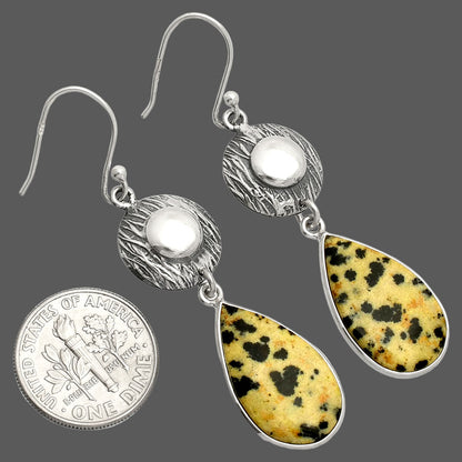 Natural Dalmatian Earrings E-1077 SDE84339