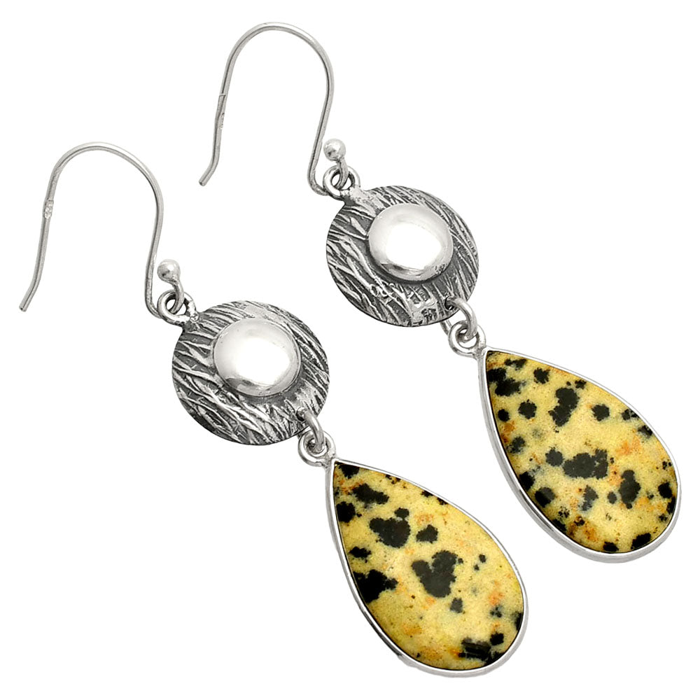 Natural Dalmatian Earrings E-1077 SDE84339