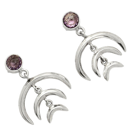 Natural Amethyst - Brazil Earrings E-1249 SDE84346