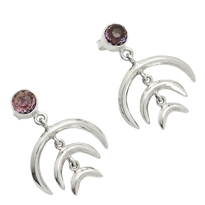 Natural Amethyst - Brazil Earrings E-1249 SDE84347