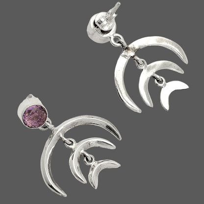 Natural Amethyst - Brazil Earrings E-1249 SDE84348