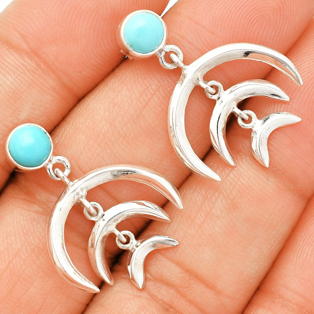 Sleeping Beauty Turquoise - USA Earrings E-1249 SDE84372