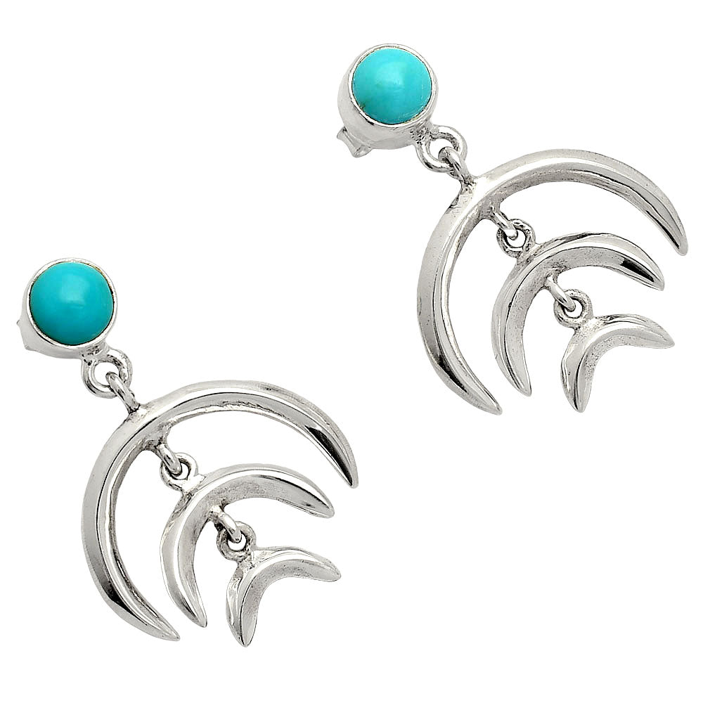 Sleeping Beauty Turquoise - USA Earrings E-1249 SDE84372