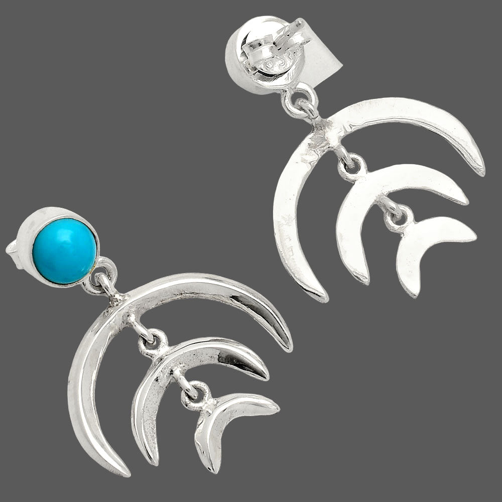 Sleeping Beauty Turquoise - USA Earrings E-1249 SDE84373