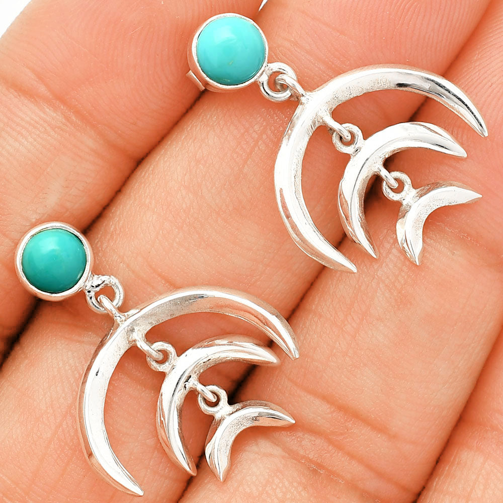 Sleeping Beauty Turquoise - USA Earrings E-1249 SDE84374