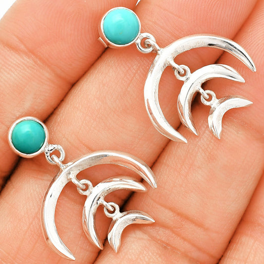 Sleeping Beauty Turquoise - USA Earrings E-1249 SDE84374