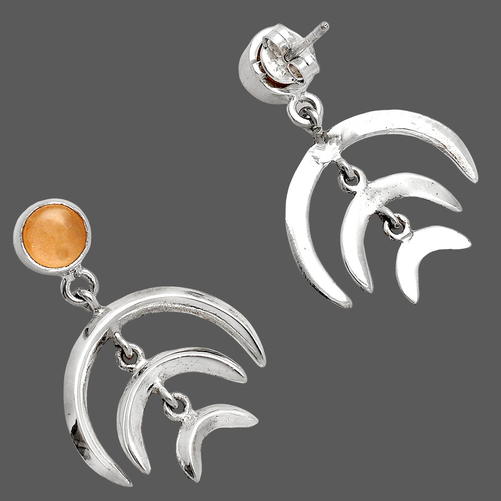 Natural Sunstone - Namibia Earrings E-1249 SDE84377