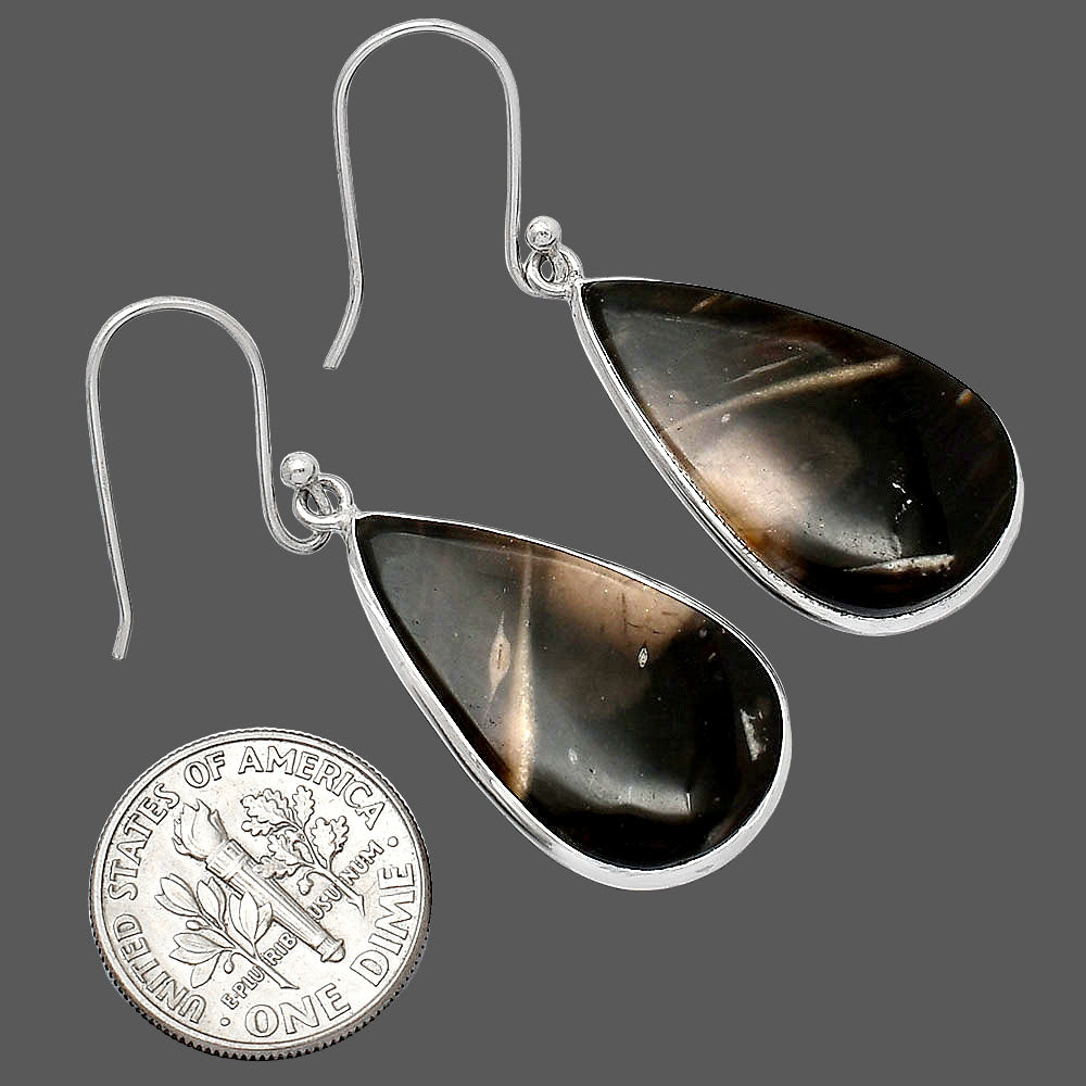 Natural Bat Cave Jasper Earrings E-1001 SDE86038
