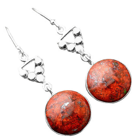 Sonora Sunrise - Cuprite Blood Earrings E-1094 SDE86226