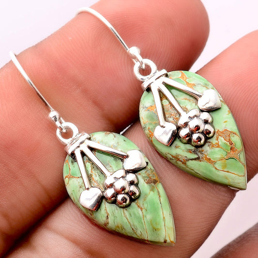Natural Australian Variscite Earrings E-1233 SDE86296