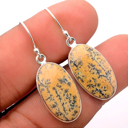 Natural Amethyst Sage Agate - Nevada Earrings E-1001 SDE86425