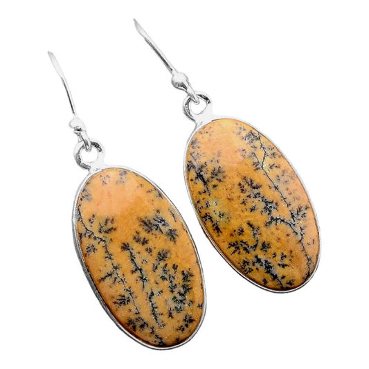 Natural Amethyst Sage Agate - Nevada Earrings E-1001 SDE86425