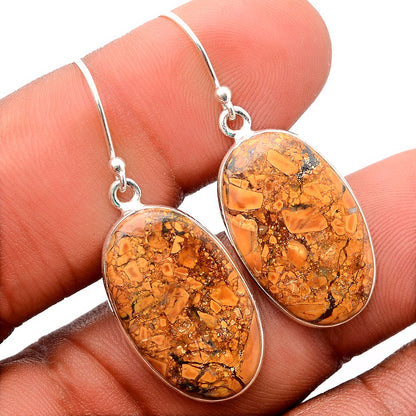 Natural Maligano Jasper - Indonesia Earrings E-1001 SDE86427