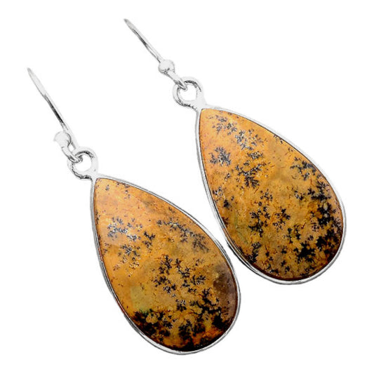 Natural Amethyst Sage Agate - Nevada Earrings E-1001 SDE86428