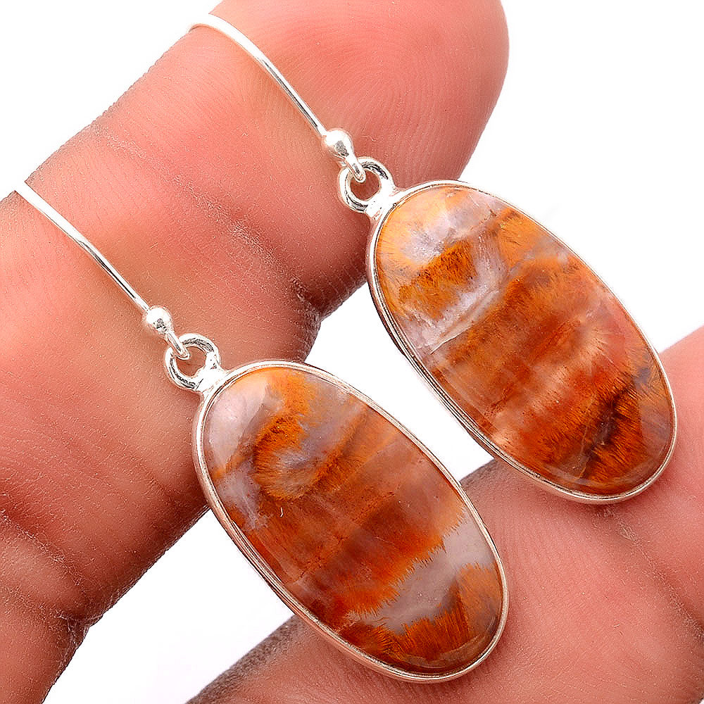 Natural Sandalwood Earrings E-1001 SDE86444