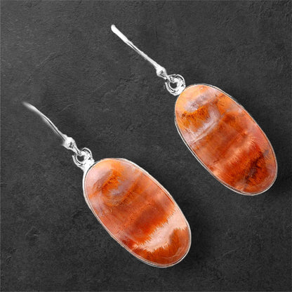Natural Sandalwood Earrings E-1001 SDE86444