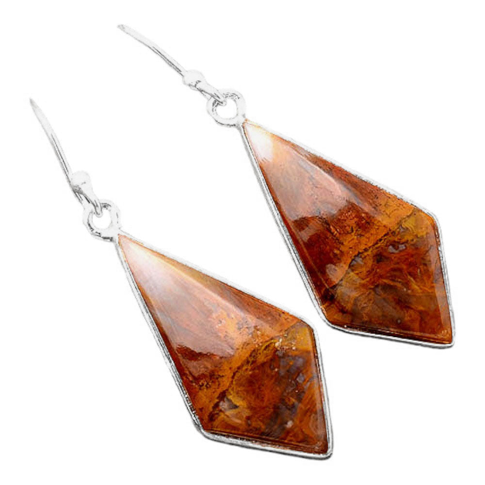 Natural Sandalwood Earrings E-1001 SDE86445