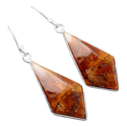 Natural Sandalwood Earrings E-1001 SDE86445