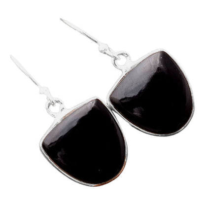 Natural Tektite - Greek Earrings E-1001 SDE86455