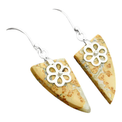 Natural Maligano Jasper - Indonesia Earrings E-1137 SDE86493