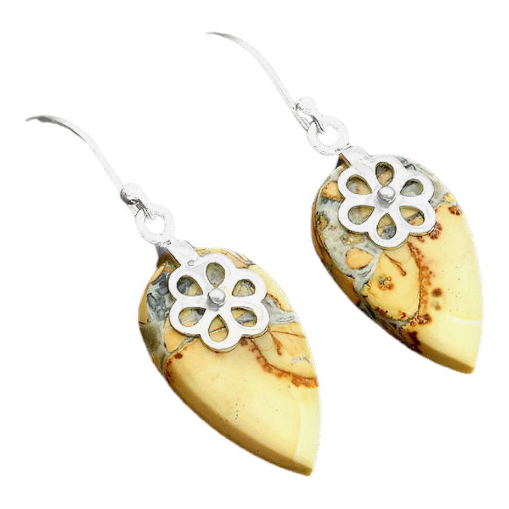 Natural Maligano Jasper - Indonesia Earrings E-1137 SDE86503