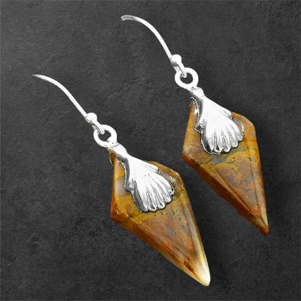 Natural Sandalwood Earrings E-1137 SDE86513
