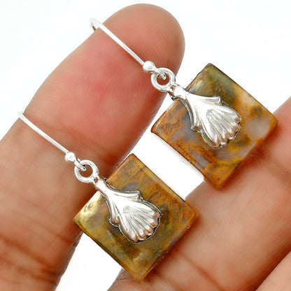 Natural Sandalwood Earrings E-1137 SDE86516