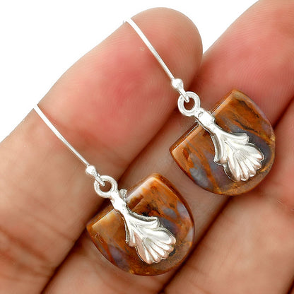 Natural Sandalwood Earrings E-1137 SDE86522