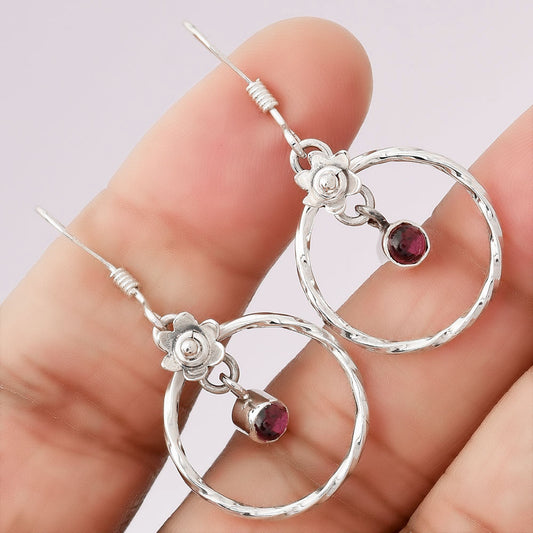 Natural Multi Tourmaline Earrings E-1039 SDE86533