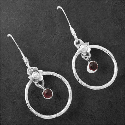 Natural Multi Tourmaline Earrings E-1039 SDE86533