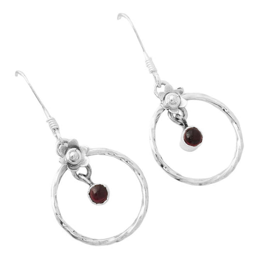 Natural Multi Tourmaline Earrings E-1039 SDE86533