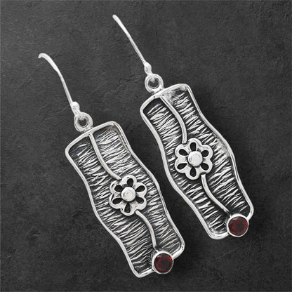 Hessonite Garnet - Madagascar Earrings E-1179 SDE86570
