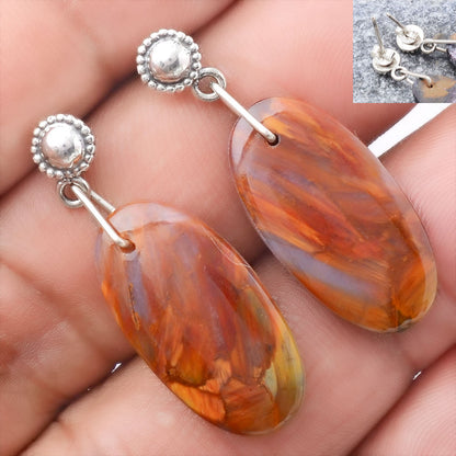 Natural Pietersite - Namibia Earrings E-1227 SDE86585