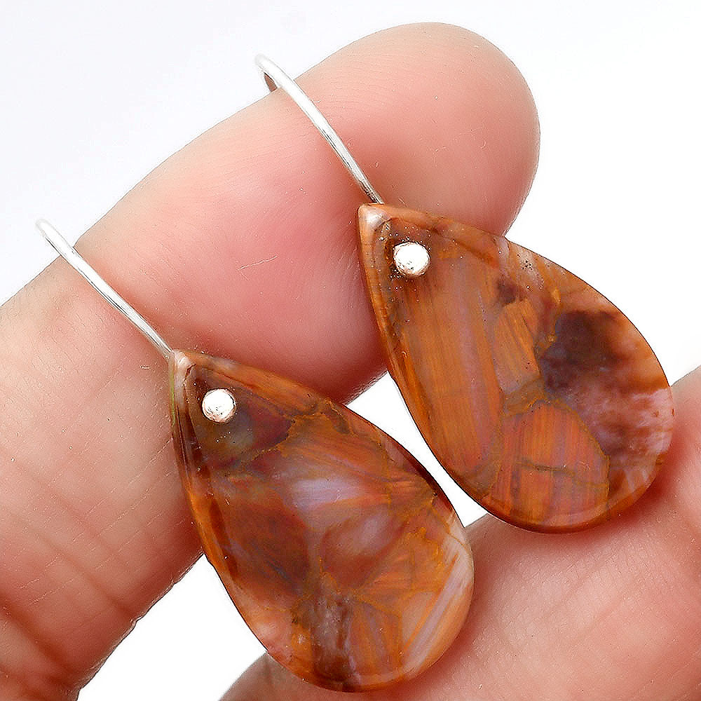 Natural Pietersite - Namibia Earrings E-1082 SDE86591