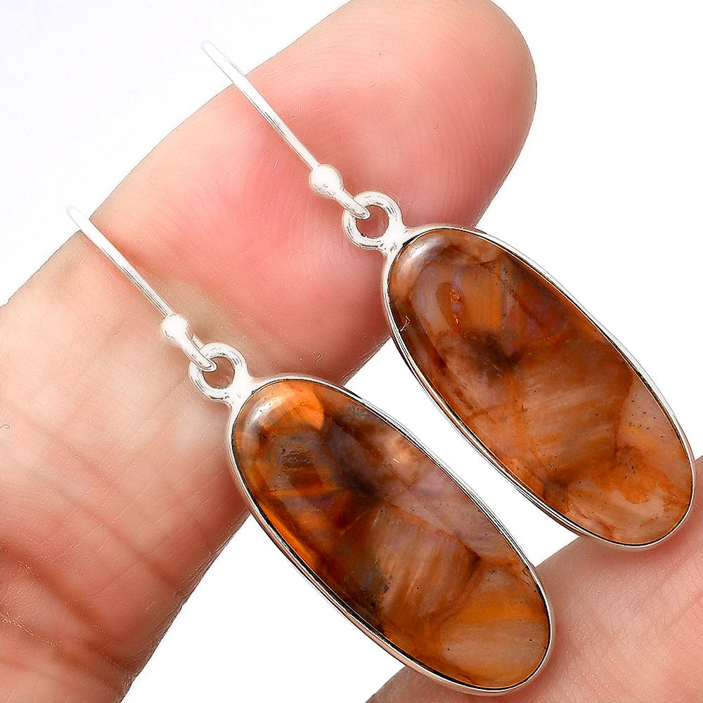 Natural Pietersite - Namibia Earrings E-1001 SDE86608