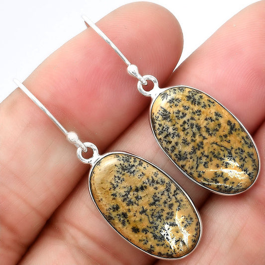 Natural Amethyst Sage Agate - Nevada Earrings E-1001 SDE86611