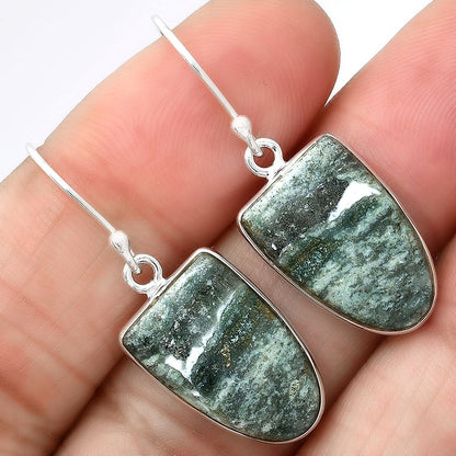 Natural Larsonite Jasper Earrings E-1001 SDE86612