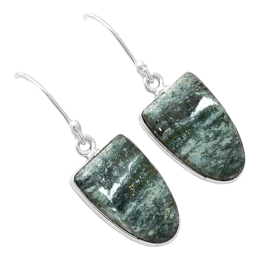 Natural Larsonite Jasper Earrings E-1001 SDE86612