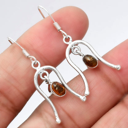 Natural Multi Tourmaline Earrings E-1041 SDE86635