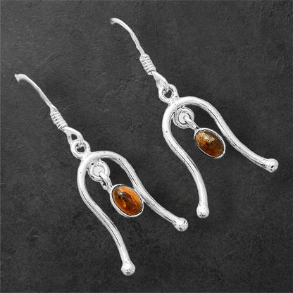 Natural Multi Tourmaline Earrings E-1041 SDE86635