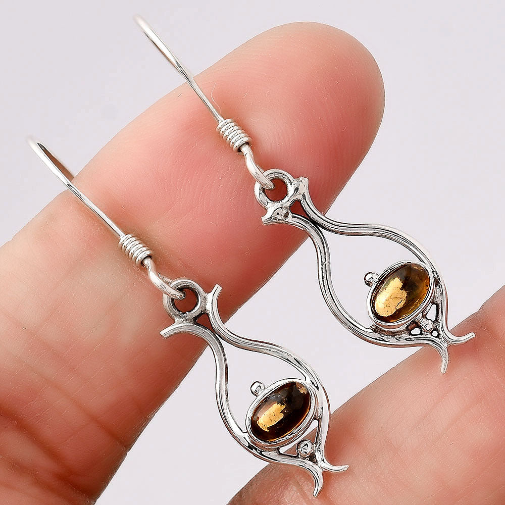 Natural Multi Tourmaline Earrings E-1042 SDE86641