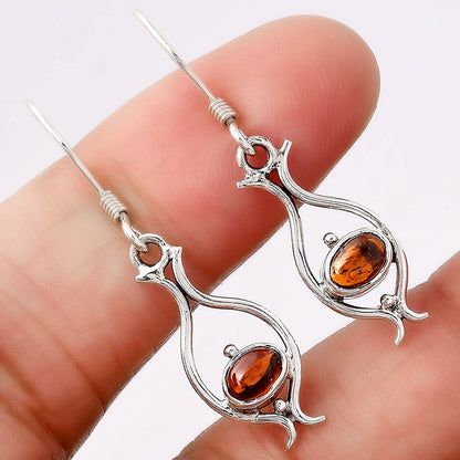 Natural Multi Tourmaline Earrings E-1042 SDE86643