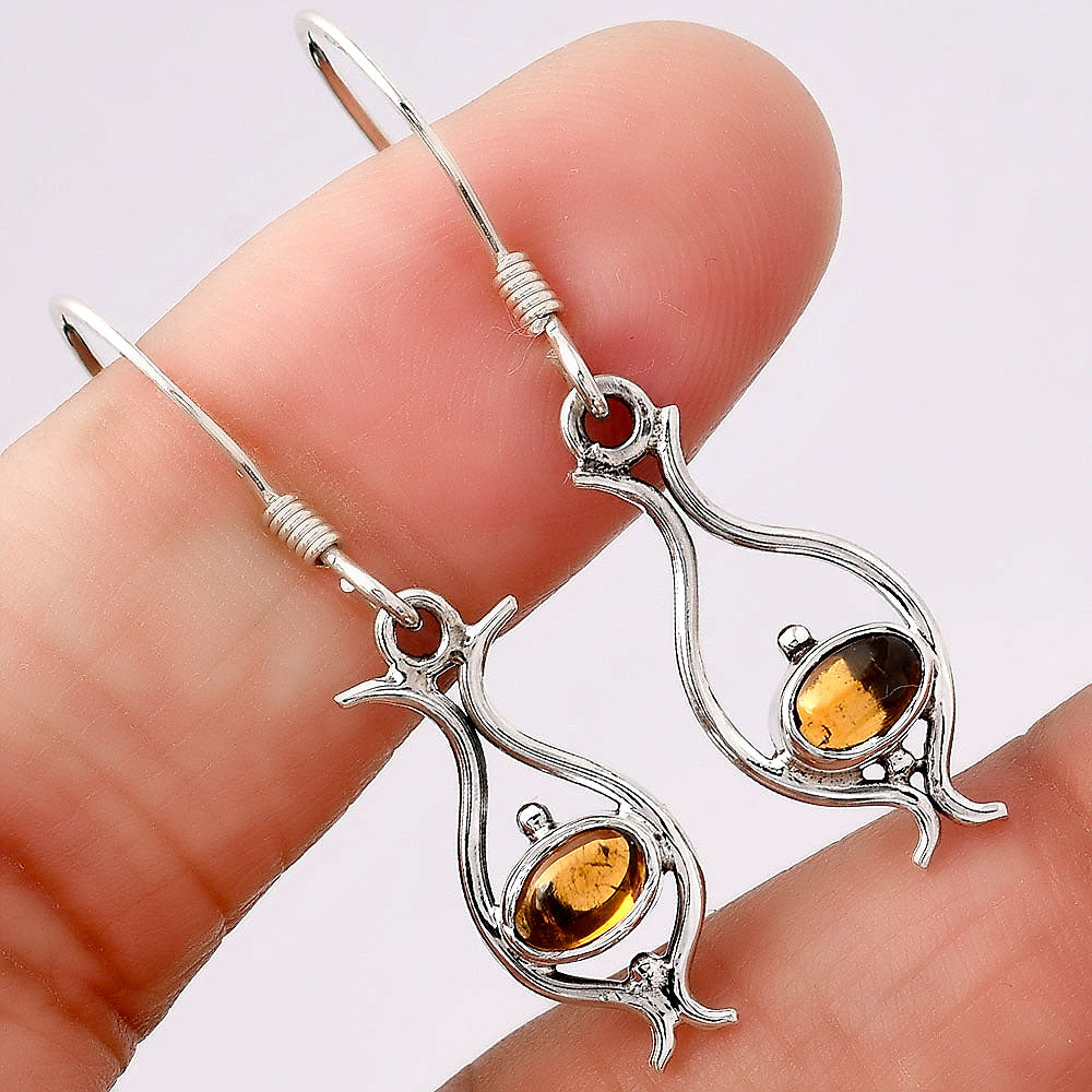 Natural Multi Tourmaline Earrings E-1042 SDE86644