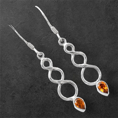 Natural Multi Tourmaline Earrings E-1040 SDE86646